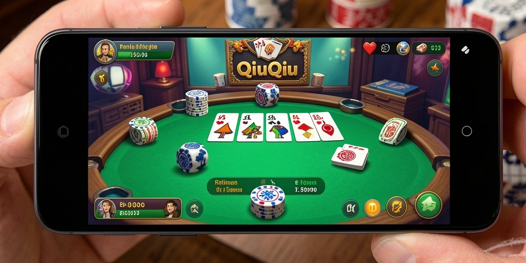 Tampilan gameplay seru dan menarik dalam 47F QiuQiu.