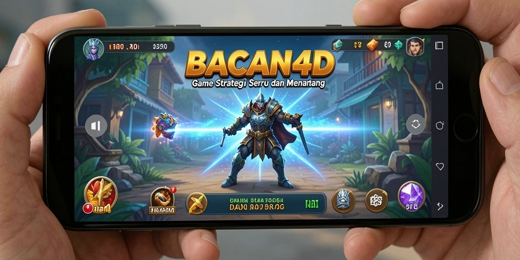 Tangkapan layar gameplay seru di BACAN4D dengan grafis menarik.