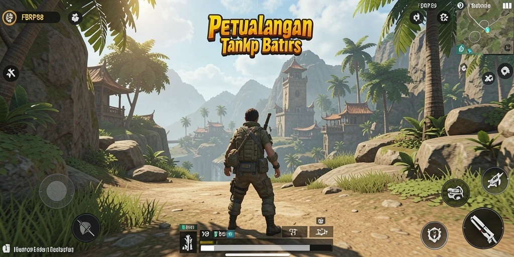 Gameplay dunia terbuka yang mendebarkan di FBRP88.