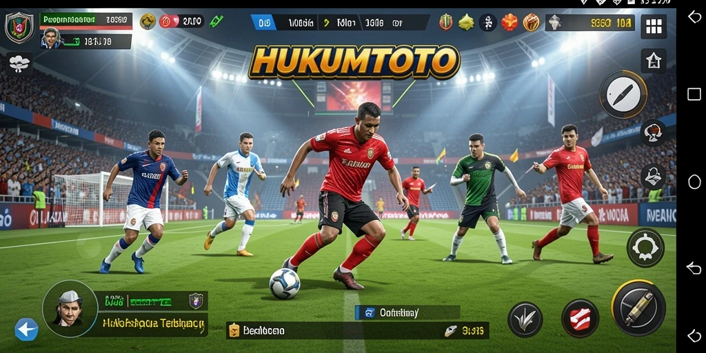 Tampilan seru gameplay HUKUMTOTO dalam berkompetisi di olahraga.