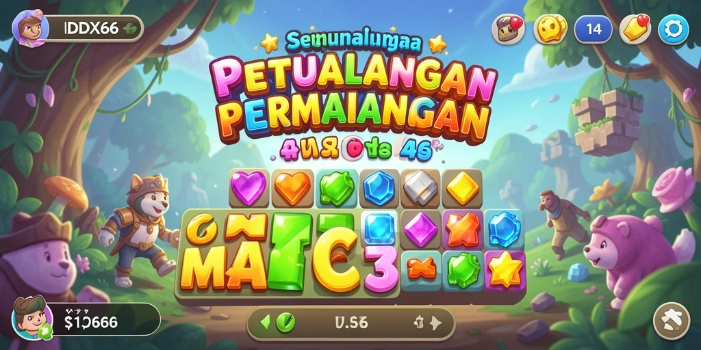 Gameplay seru IDX66 dengan grafis warna-warni yang menawan.
