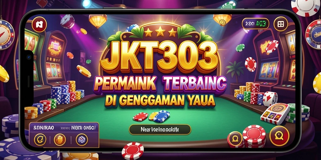 Screenshot JKT303 menunjukkan tampilan permainan Kasino yang menarik.