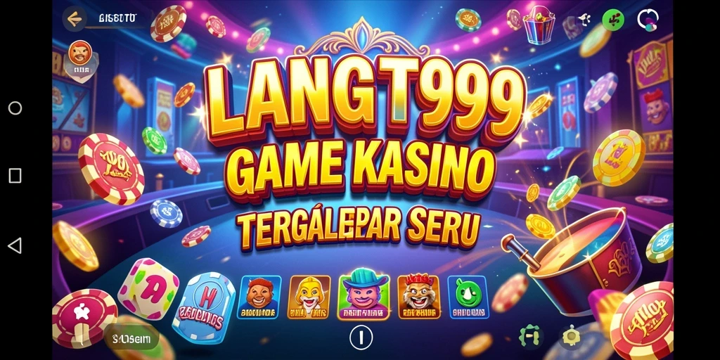 Tampilan gameplay menegangkan di aplikasi Kasino LANGIT99.