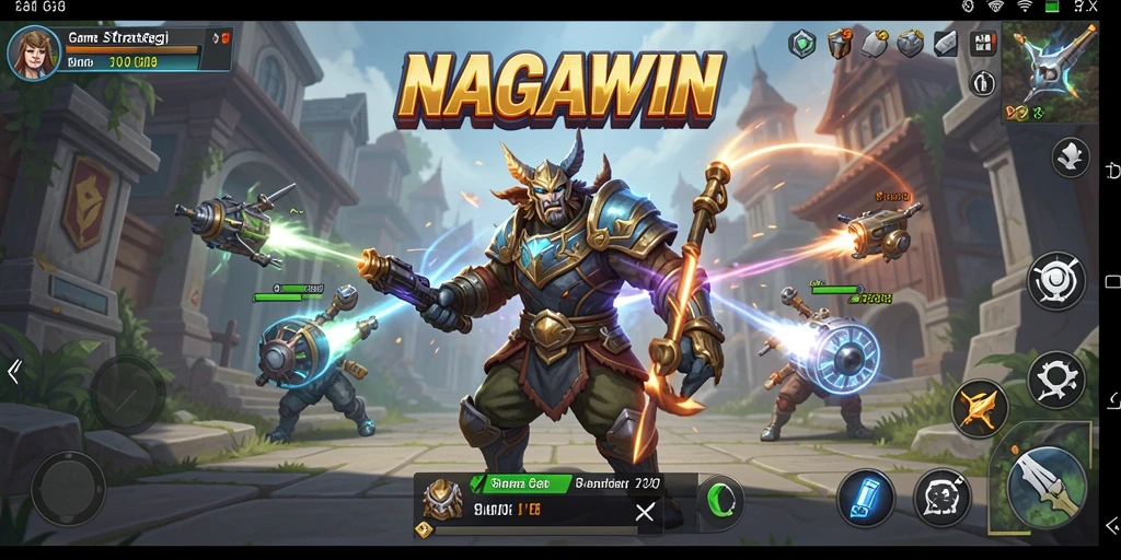 Tampilan gameplay menarik dari NAGAWIN yang penuh strategi.
