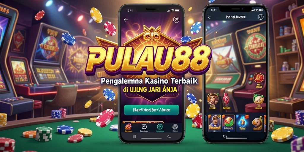 Tampilan permainan Kasino yang mendebarkan di PULAU88.
