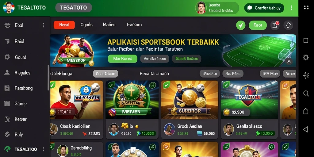 Tampilan gameplay TEGALTOTO yang menarik dan interaktif.